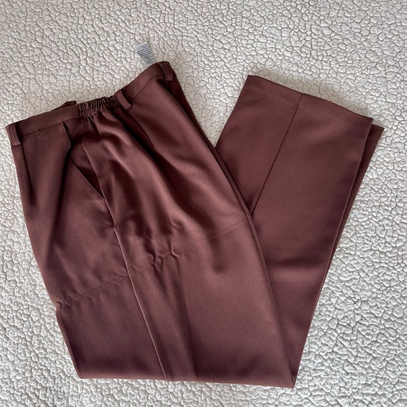 Women’s Vintage Dress Straight Leg Pants - Picture 2 of 4